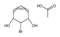 acetic acid,10-bromobicyclo[4.3.1]dec-3-ene-1,6-diol Structure