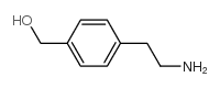 4-(2-Aminoethyl)phenylmethanol Structure