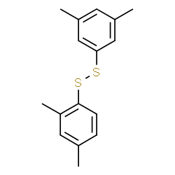 2,4-xylyl 3,5-xylyl disulphide Structure