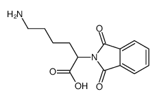 6-amino-2-(1,3-dioxoisoindol-2-yl)hexanoic acid Structure