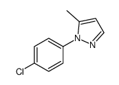 1-(4-CHLOROPHENYL)-5-METHYL-1H-PYRAZOLE structure