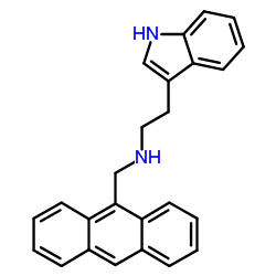 N-(9-Anthrylmethyl)-2-(1H-indol-3-yl)ethanamine Structure