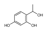4-(1-hydroxyethyl)benzene-1,3-diol结构式