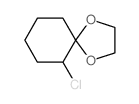 1,4-Dioxaspiro[4.5]decane,6-chloro- structure