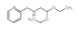 2-Pyridinemethanamine,N-(2,2-diethoxyethyl)- Structure