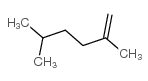 1-Hexene, 2,5-dimethyl- Structure