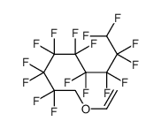 1,1,2,2,3,3,4,4,5,5,6,6,7,7,8,8-hexadecafluoro-9-(vinyloxy)nonane结构式