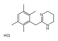 2-[(2,3,5,6-tetramethylphenyl)methyl]-1,4,5,6-tetrahydropyrimidine,hydrochloride结构式