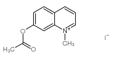 AMQI(7-乙酰氧基-1-甲基喹啉碘化物)结构式