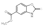 Methyl 2-mercaptobenzo[d]oxazole-5-carboxylate Structure