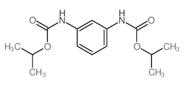 propan-2-yl N-[3-(propan-2-yloxycarbonylamino)phenyl]carbamate结构式