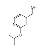 4-Pyridinemethanol,2-(1-methylethoxy)-(9CI) Structure