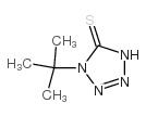 1-tert-butyl-2H-tetrazole-5-thione Structure