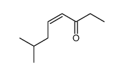 7-methyloct-4-en-3-one Structure