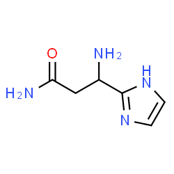 1H-Imidazole-2-propanamide,beta-amino-(9CI) Structure