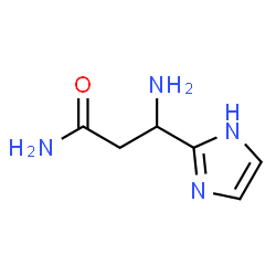 1H-Imidazole-2-propanamide,beta-amino-(9CI) structure