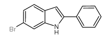 6-Bromo-2-phenyl-1H-indole Structure