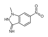 1-Methyl-6-nitro-1H-indazol-3-amine Structure