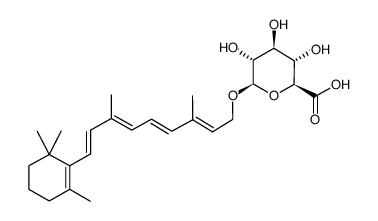 13-cis Retinoyl b-D-Glucuronide Structure