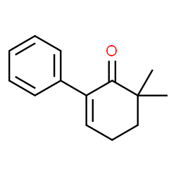 2-Cyclohexen-1-one,6,6-dimethyl-2-phenyl-(5CI) Structure