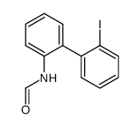 2-formamido-2'-iodobiphenyl Structure