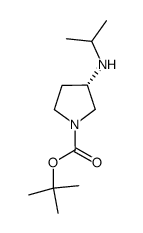 (3S)-3-(异丙基氨基)吡咯烷-1-甲酸叔丁酯图片