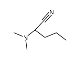 N,N-dimethyl-DL-norvaline nitrile Structure
