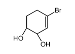 (1S,2S)-4-bromocyclohex-3-ene-1,2-diol结构式