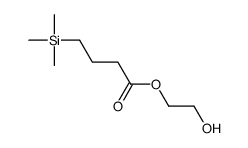 2-hydroxyethyl 4-trimethylsilylbutanoate结构式