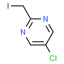 Pyrimidine, 5-chloro-2-(iodomethyl)- (9CI) Structure