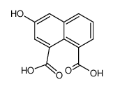 3-hydroxy-naphthalene-1,8-dicarboxylic acid Structure