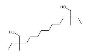 1,12-Dodecanediol, 2,11-diethyl-2,11-dimethyl- Structure