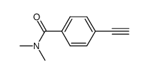 4-ethynyl-N,N-dimethylbenzamide Structure