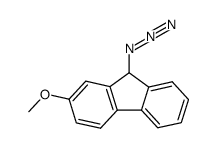 (9-azido-fluoren-2-yl)-methyl ether结构式