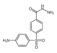 4-(4-aminophenyl)sulfonylbenzohydrazide Structure