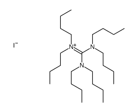 bis(dibutylamino)methylidene-dibutylazanium,iodide Structure