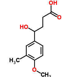 4-HYDROXY-4-(4-METHOXY-3-METHYL-PHENYL)-BUTYRIC ACID Structure