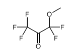 1,1,1,3,3-pentafluoro-3-methoxypropan-2-one结构式