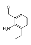 2-(chloromethyl)-6-ethylaniline结构式