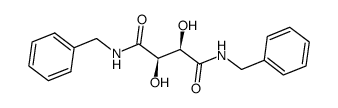 (+)-L-酒石酸二苄酰胺结构式