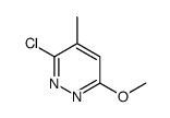 3-chloro-6-methoxy-4-methylpyridazine Structure