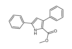 methyl 3,5-diphenyl-1H-pyrrole-2-carboxylate Structure