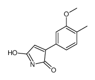 3-(3-methoxy-4-methylphenyl)pyrrole-2,5-dione Structure