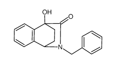 1,4-ethano-2-benzyl-3-oxo-4-hydroxy-1,2,3,4-tetrahydroisoquinoline Structure