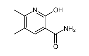 2-hydroxy-5,6-dimethyl-nicotinic acid amide结构式