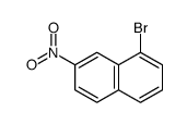 1-bromo-7-nitronaphthalene结构式