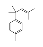 1-(2,4-dimethylpent-3-en-2-yl)-4-methylbenzene结构式
