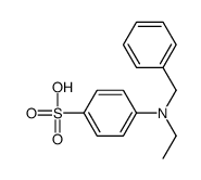 N-benzyl-N-ethylsulphanil acid Structure