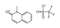 2-chloro-1-methylquinolin-1-ium,trifluoromethanesulfonate Structure