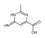 6-amino-2-methylpyrimidine-4-carboxylic acid Structure